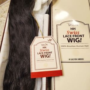 Lace front wig